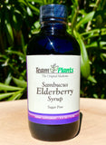 Organic Black Elderberry Syrup (Sugar-Free), 4 ounce bottle